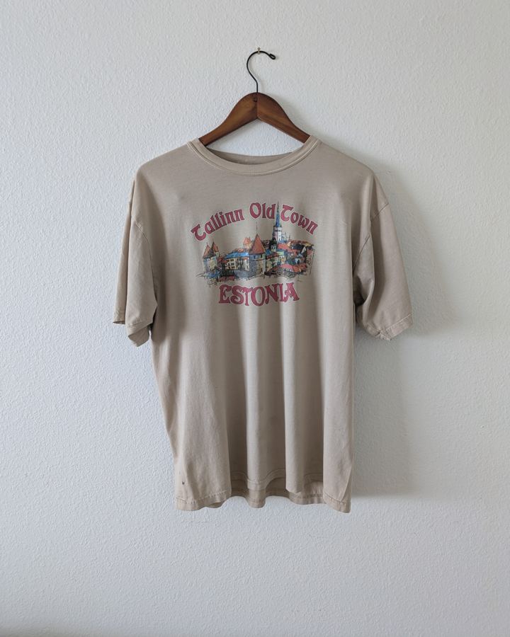 Tallinn Old Town, Estonia Souvenir Tee