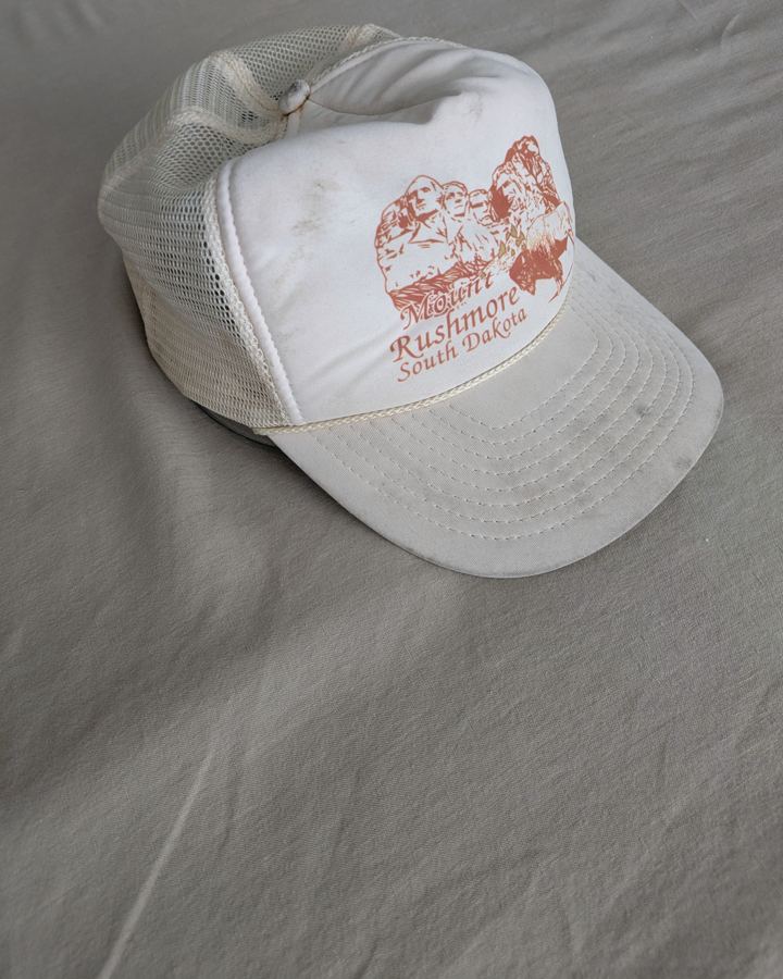 Mount Rushmore South Dakota Trucker Hat back