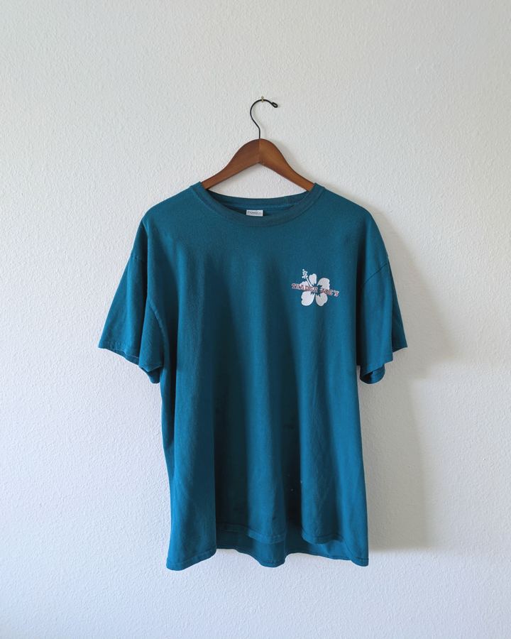 Vintage Trader Joe's Hibiscus Tee