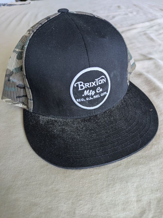 Brixton Mfg Co. Camo-Back Trucker Cap